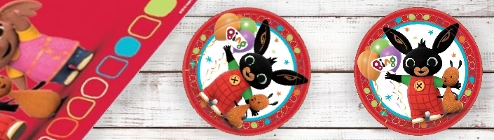 Bing the Bunny Rabbit Party Supplies | Balloons | Decorations | Packs